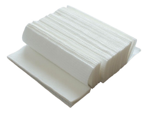 Toalla Baño Intercalada Papel Tissue Blanco Segunda X 2500 0
