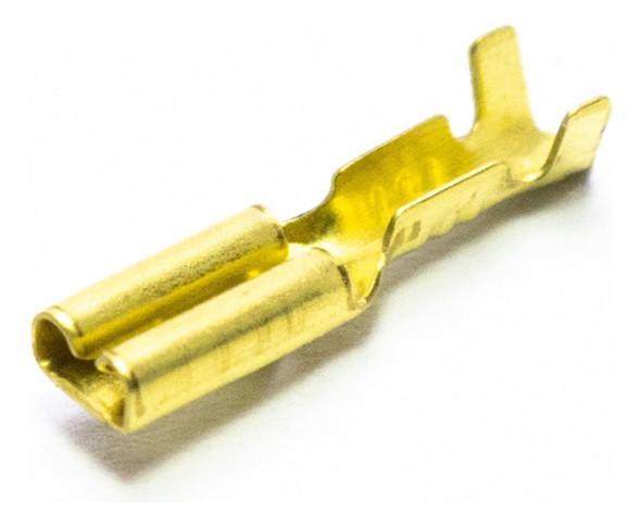 40 Terminales Ficha Pala Hembra 2.8mm Con Traba 0