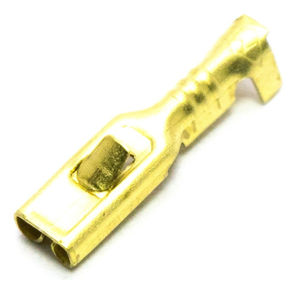 40 Terminales Ficha Pala Hembra 2.8mm Con Traba 1