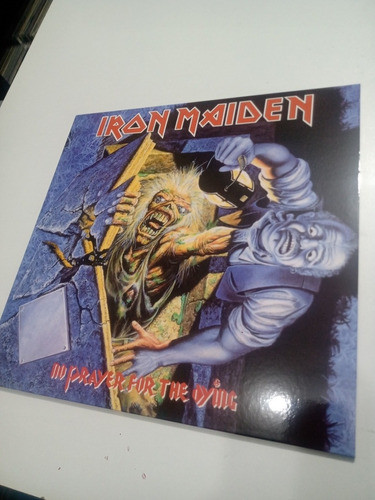 Lp Iron Maiden No Player For The Dying Importado 0