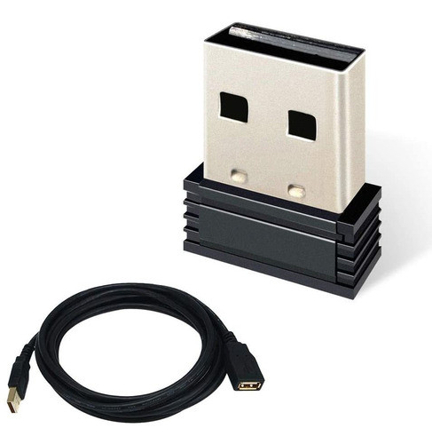 Adaptador Usb Macho A Hembra + Receptor Inalambrico De Zw... 0