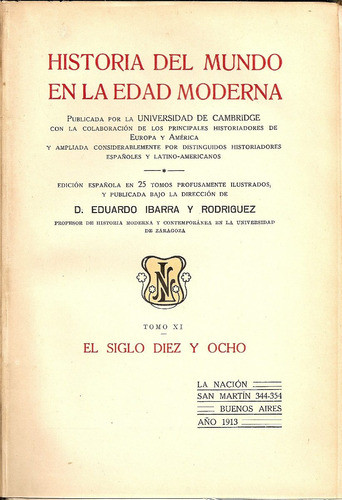 Hist.del Mundo En La Edad Moderna (tomo 11 ) - Siglo Xviii 0