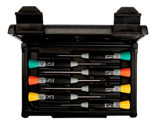 Set 7 Destornilladores Perilleros Bahco Torx Ph Plano España 1