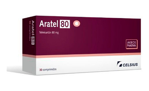 Aratel® 80mg X 30 Comprimidos (telmisartán) 0