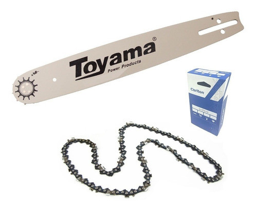 Sabre 16 + Corrente Para Motosserra Toyama Tcs63 0