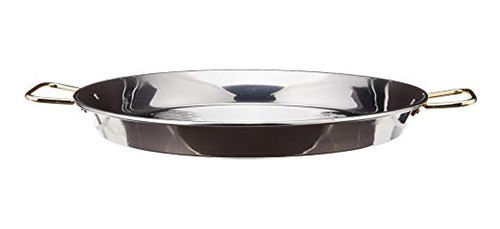 Paellera De Acero Inoxidable Garcima De 16 Pulgadas, 40 Cm 1