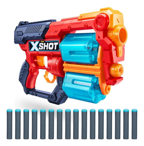 Pistola Lanza Dardos Zuru X-shot Xcess 16 Dardos 20mts 0