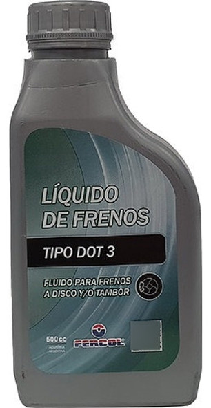 Pack X 18 Líquido De Frenos Fercol Tipo Dot 3 De 500 Cc 0