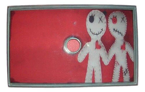 Tapa Para Depósito Decorada Resina Poliester Pareja Trapo 0