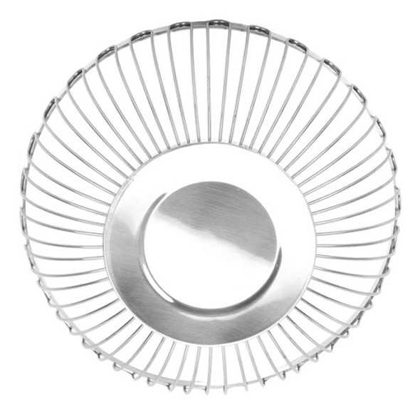 Cesta De Fruteira De Aço Inoxidável Decorativa Multiuso 0