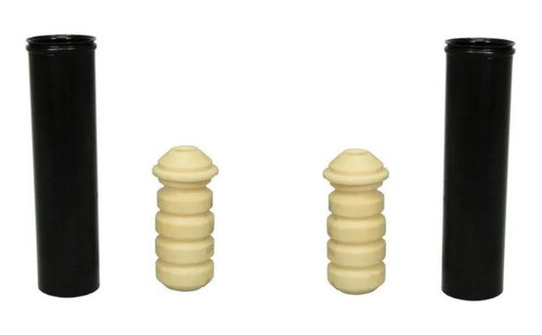 Kit 2 Topes Y Fuelles Amortiguador Trasero Duster 4x2 0