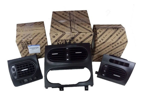 Kit Moldura Difusor De Ar Fiat Strada 2014 A 2018 0