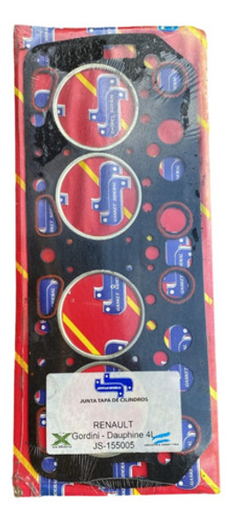 Junta De Tapa De Cilindro Renault Gordini 0