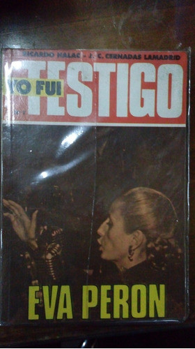 Libro Yo Fui Testigo Eva Perón 0