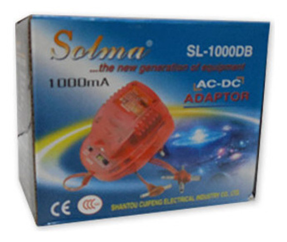 Eliminador De Pilas / Transformador 1000mah Sl-1000db 1