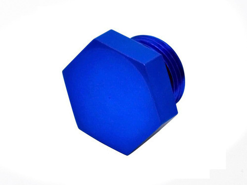 Tapon Aluminio An 10 Azul C/ Oring Ftx Fueltech 1