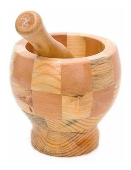 Pilão Socador Em Madeira Ke Home 0