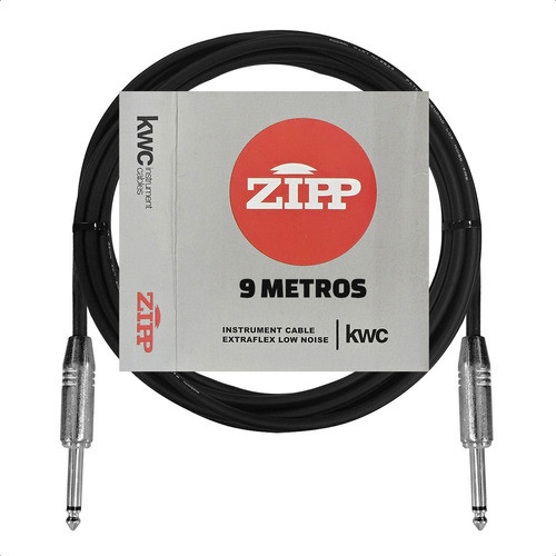 Cable P/ Bafle Instrumento Guitarra Teclado Bajo Plug Kwc 9m 0