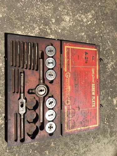 Conjunto De Terrajas Litle Gian Con Machos Caja Orig. Usa 1