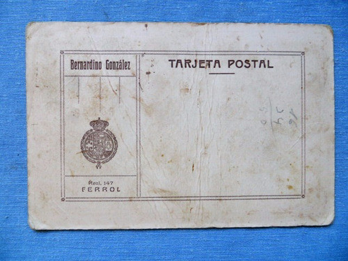 Antigua Fotografia Grupo De Hombres Marineros Post Card 1