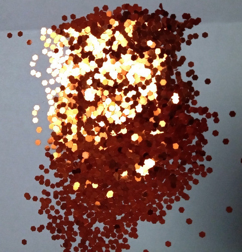 50 Gramos Confetis Cola De Sirena Hexagonales 1