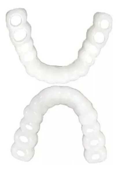 1 Par De Dentaduras Artificiais De Silicone 1