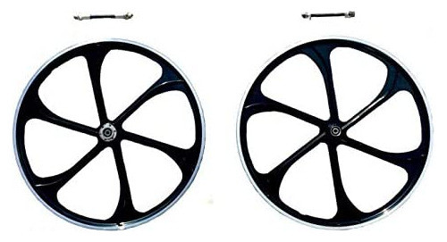 Cdhpower 26" Aluminio Mag Ruedas/negro/bicicleta Rueda/. 1