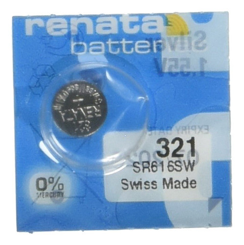 2 pcs 321 renata 0% Mercurio Electronic Pilas De Oxido De Pl 0