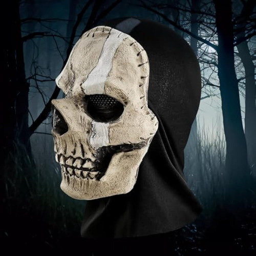 Pasamontañas Fantasma De Halloween, Máscara De 1