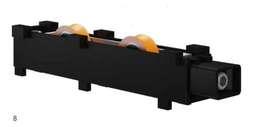 6u. De Rueda Doble Torino Abertura De Aluminio Punzotodo 0