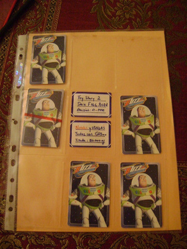 Tarjeta Telefonica Disney Coleccion Toy Story 2 F 166 Usada3 0