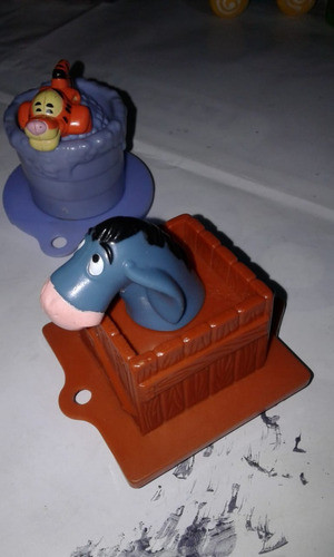 Juguete Juego Winnie Pooh Trencito Igot Tigger Personajes 1