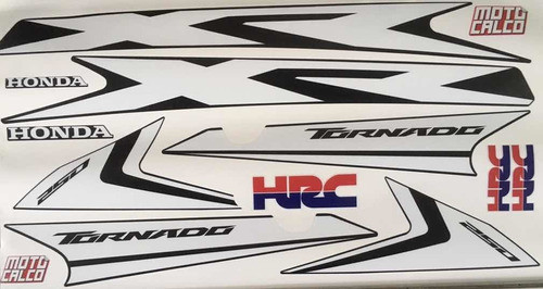 Kit Calcos - Honda Xr 250 - Tornado - Moto Negra (nyb) 1
