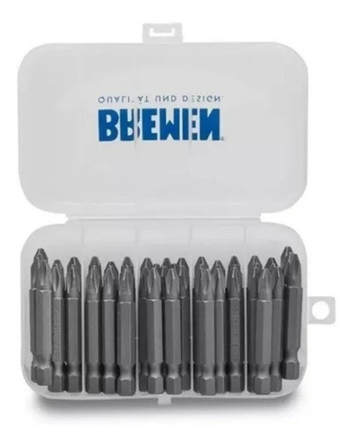 Punta Atornillador Phillips #2x50mm 1/4´´ 50u Bremen 7236 0