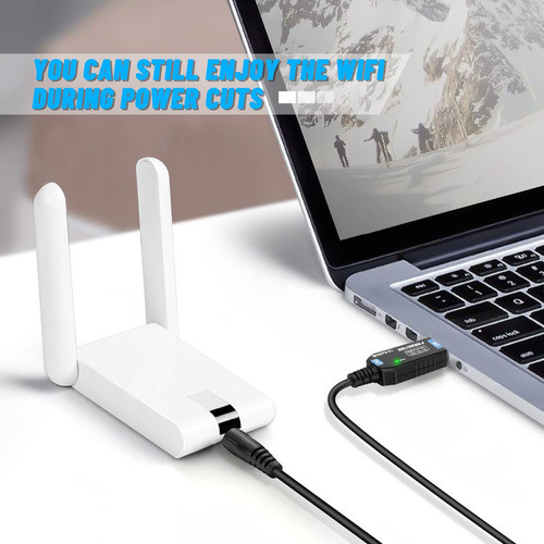 Cable De Alimentacin Usb Dc De 5 V A 12 V (3 Pies), Adaptado 1