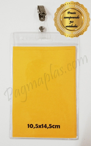 Identificaciones Acreditación Congreso Tarjetas 10,5x16cm 0