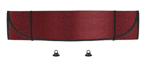 Parasol Univ Parabrisas Metalizado Grande Rojo 1