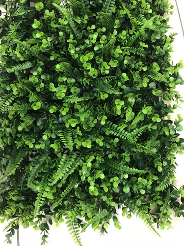 6placas De Grama Artificial Premium Folhas Mistas De Luxo 1