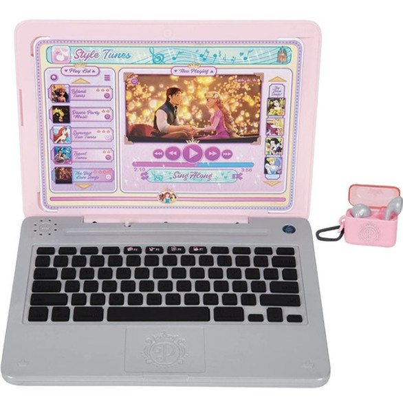 Disney Princess Laptop C/frases Sonido Y Música De Juguete 0