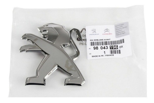 Insignia Escudo Leon Capot Peugeot 2008   Original 1