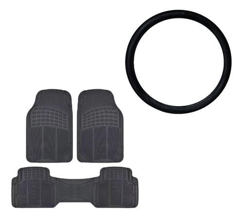 Combo Cubre Volante 38 + Alfombra 3p Pesada Duna 147 Palio 0