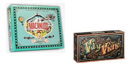 Combo Juegos De Mesa El Macanudo + Va Y Viene - Maldon 0