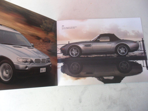 Folleto Bmw Z3 Z8 Gama 2000 Serie 3 Antiguo No Manual Auto 1