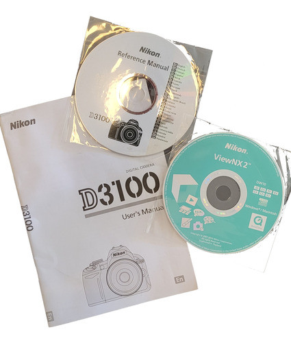 Manual Y Cds Original Nikon D3100 1