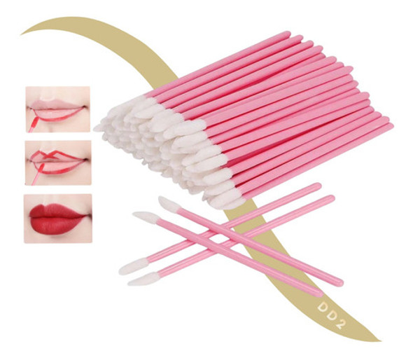 Pincel Descartable Para Labios X15 Unidades Maquillaje 0