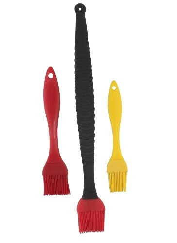 Good Old Values ??silicone Basting Brushes - Set Of 3 1
