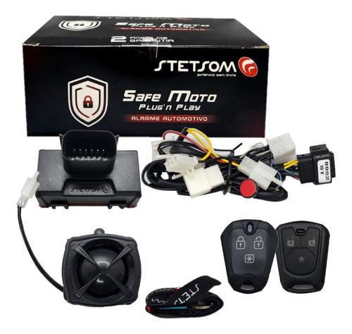 Alarme Moto Bloqueador Stetsom Safe Moto Biz 110-125i 18/23 0