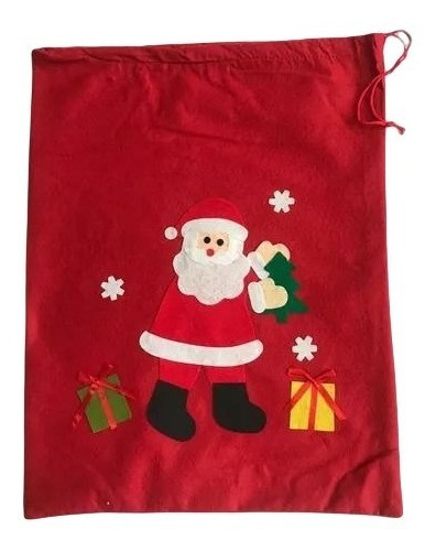 Saco Natalino Feltro Natal 0