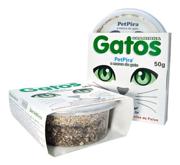 Graminha Gatos Pet Pira 0