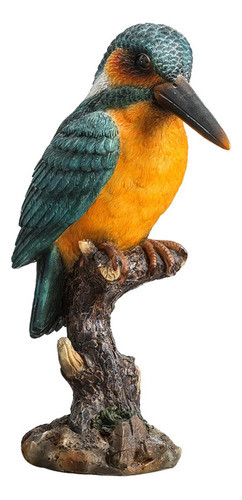 Boca Afiada Estátua Resina Artesanato Coleção Decoração 0